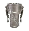 Engate acoplador espigão tipo camlock inox