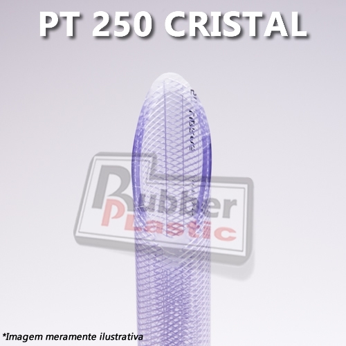 mangueira cristal trançada